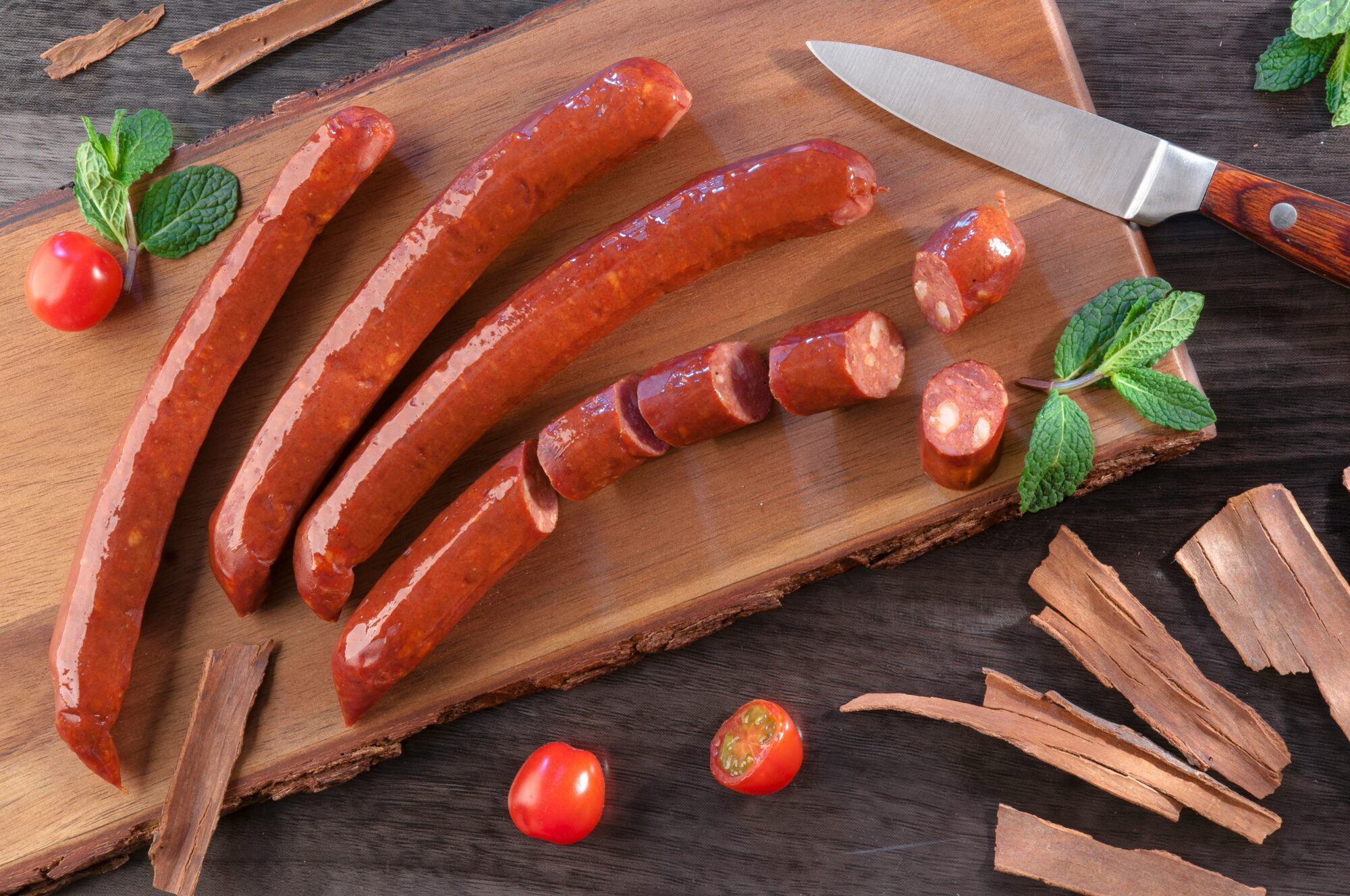 Maple Kielbasa Bites
