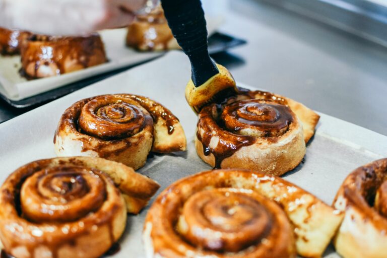 Apple Butter Mini Cinnamon Rolls
