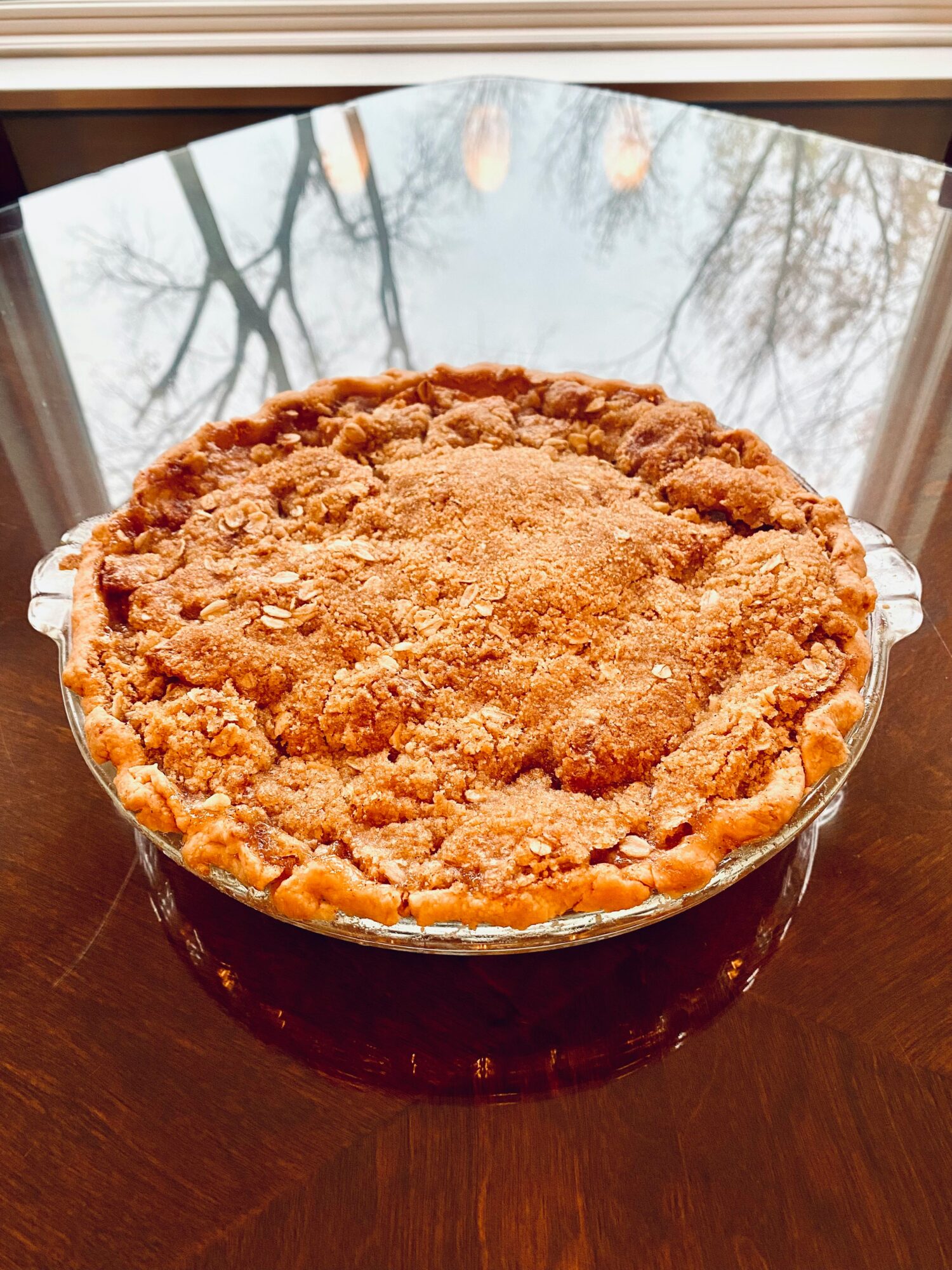 Apple & Sour Cream Pie