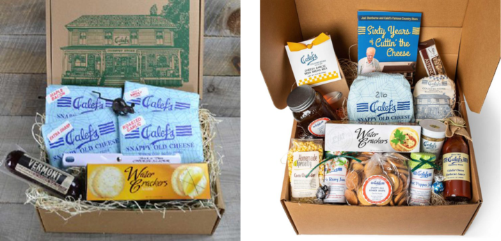Two of Calef's Popular Gift Boxes