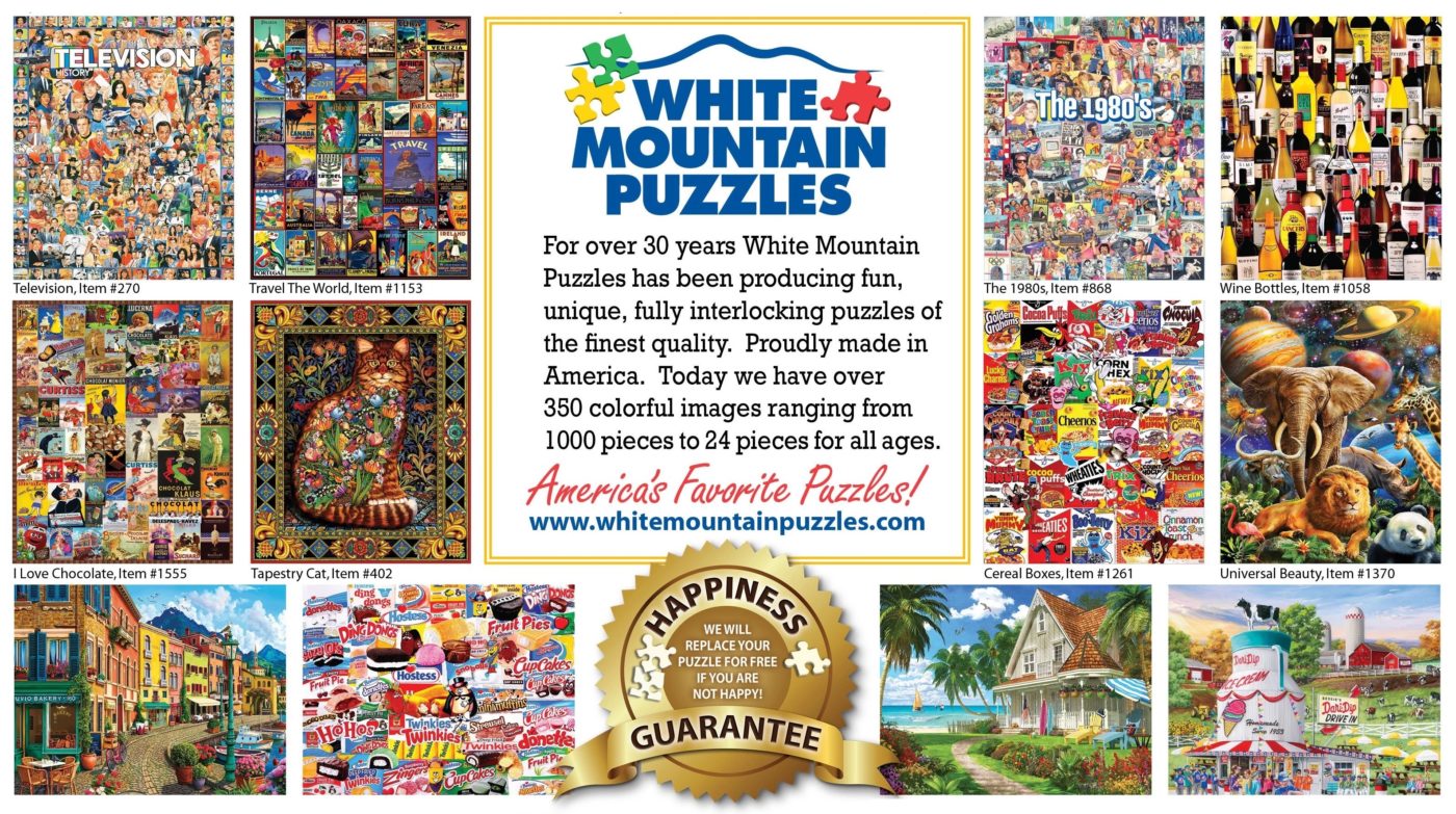 White Mountain Puzzles Box