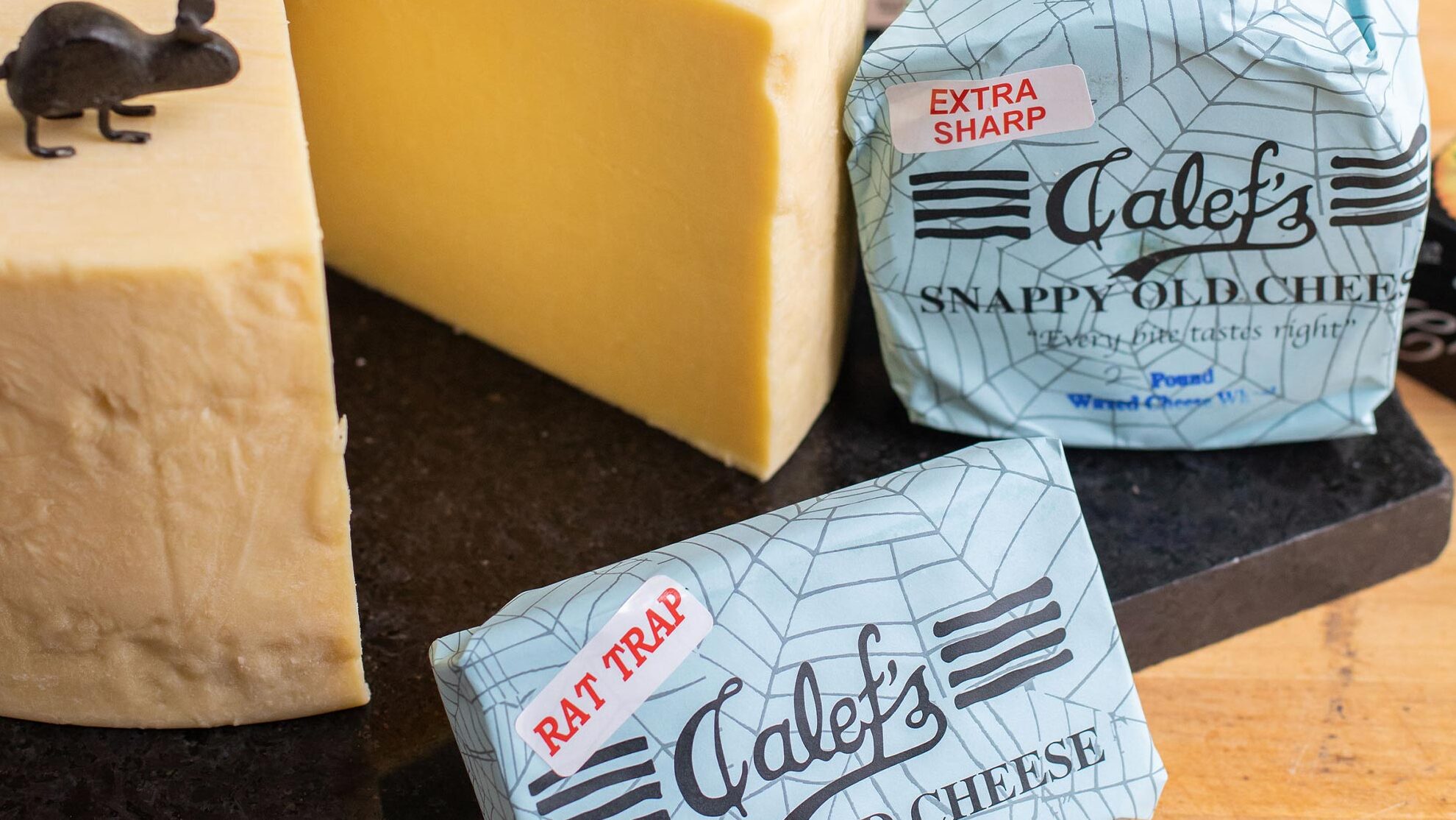 Calef's Rat Trap and Extra Sharp Cheese