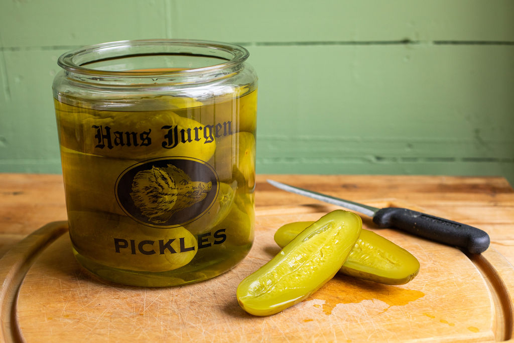 Jar of Calef's Pickles