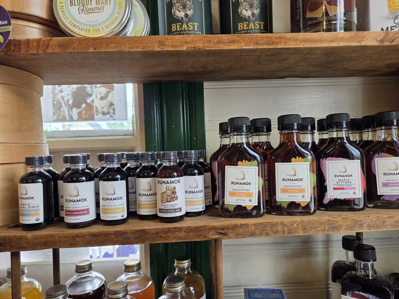 Runamok drink mixers and bitters
