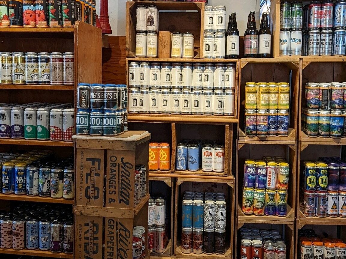 Calef's local craft beers